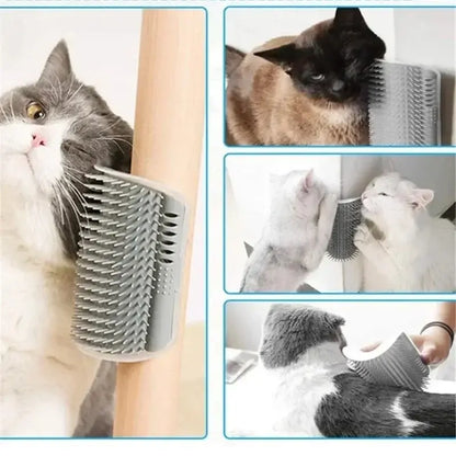 Brosse murale pour Chat - Moins de poils et plus de plaisir