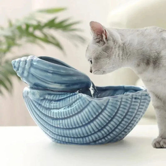 Fontaine à eau pour chat céramique filtre permanent