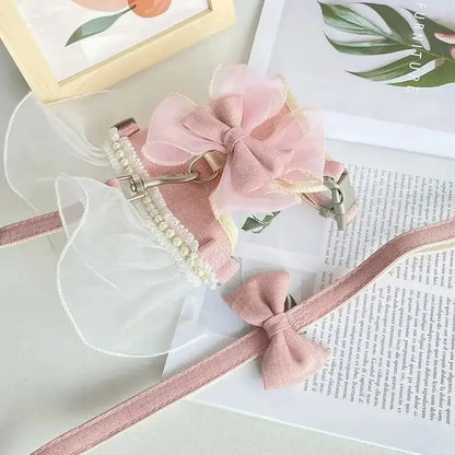 Harnais chat robe princesse