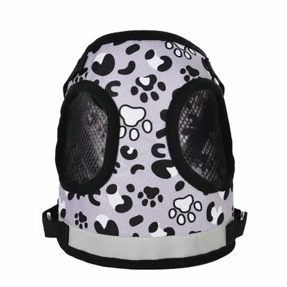 Harnais léopard chat