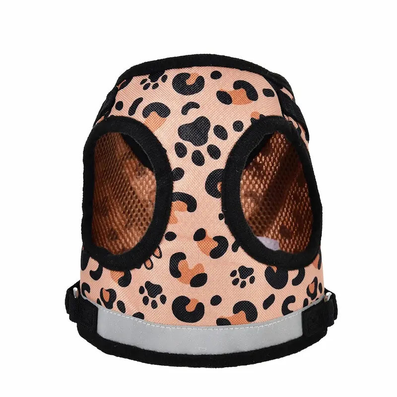 Harnais léopard chat