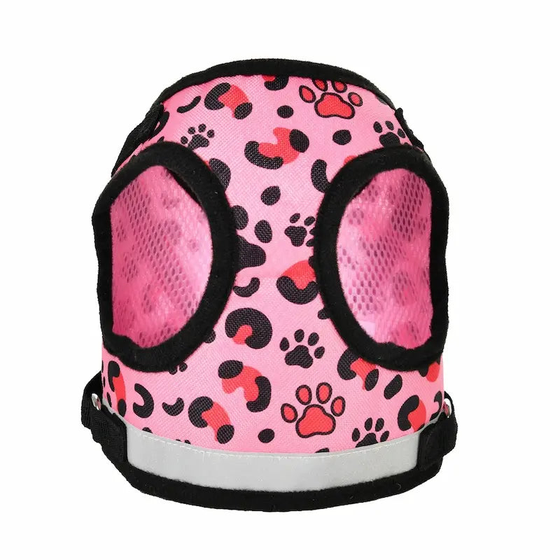 Harnais léopard chat