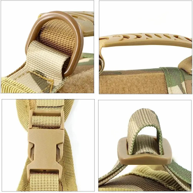 Harnais tactique chat - Anti-fugue et confort | MiliPaw