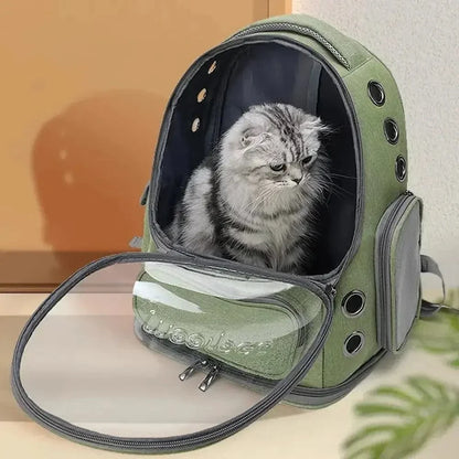 Sac à dos capsule chat - voyage sécurisé | PurrSpace