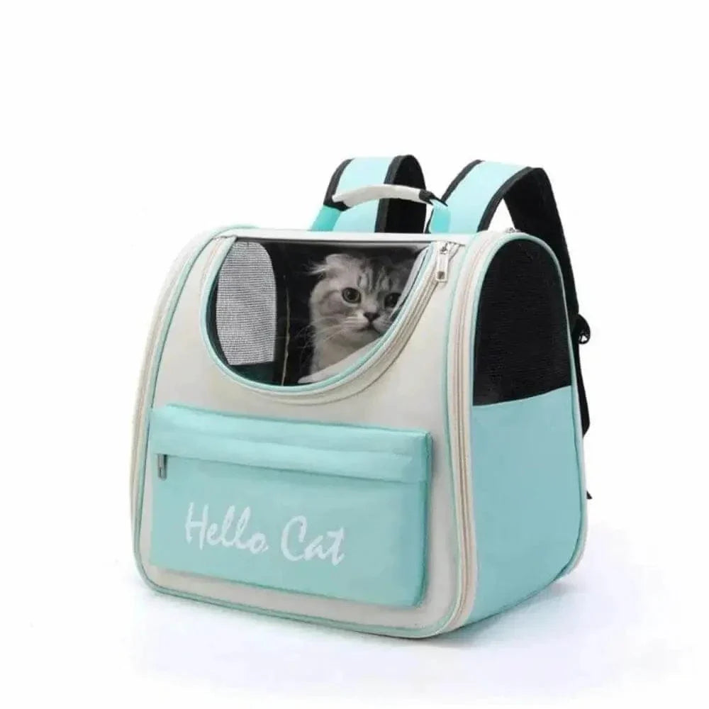 Sac à dos chat Hello Cat - Confort et design aéré Griffe d'Amour