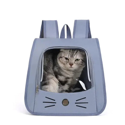 Sac à dos chat transparent - Vue & confort | Purravia