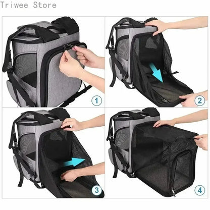 Sac à dos pour chat randonnée – ultra respirant | TrekCat